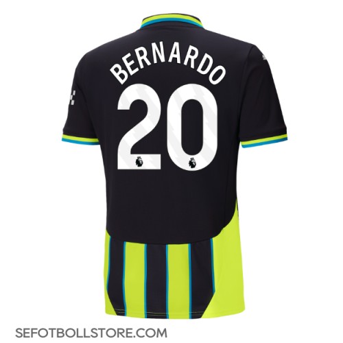 Manchester City Bernardo Silva #20 Replika Bortatröja 2024-25 Kortärmad